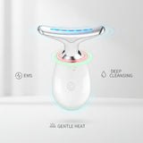 FacialGlow™ LED 3 en 1 | Limpieza y Rejuvenecimiento Facial