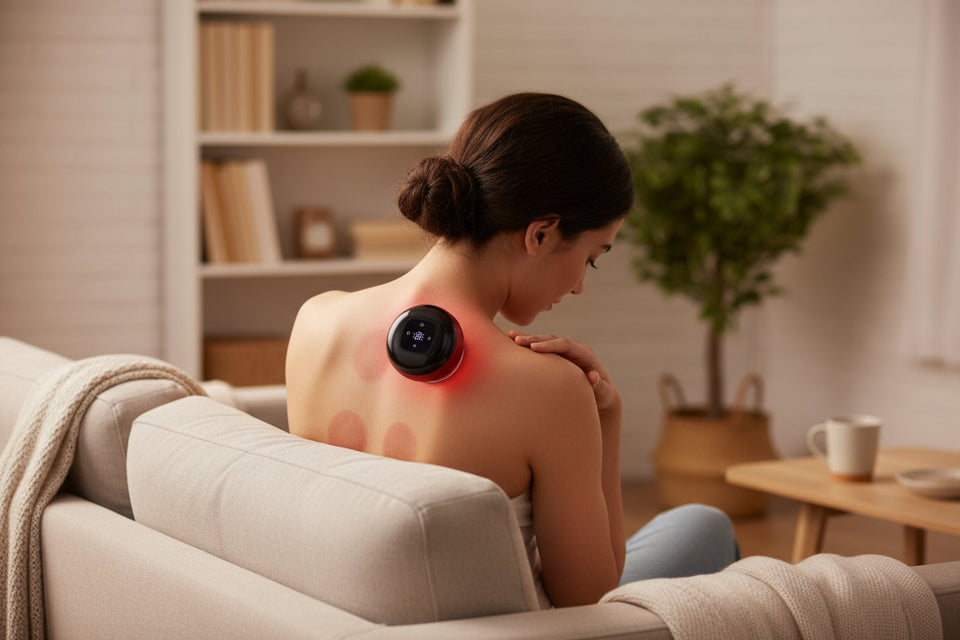CuppingPro™ | Ventosa Eléctrica Inteligente con Luz Roja